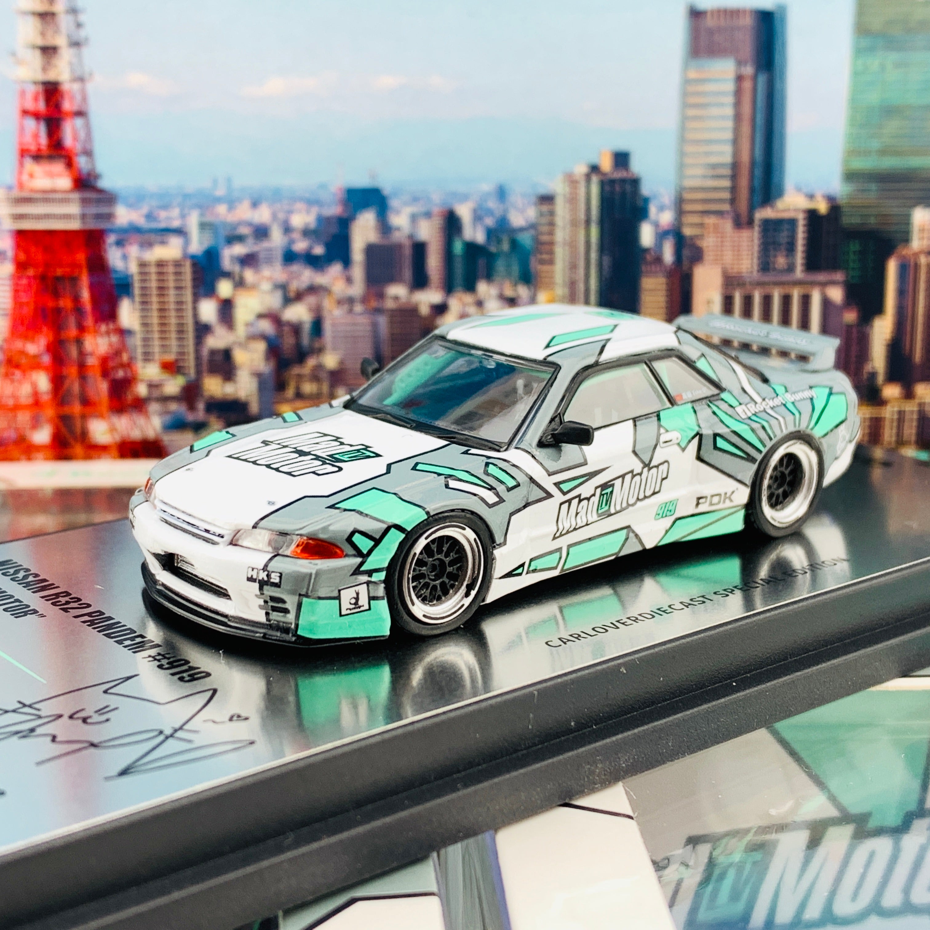 INNO64 1/64 NISSAN SKYLINE GTR R32 PANDEM MAD MOTOR ECHO GAO - CDC