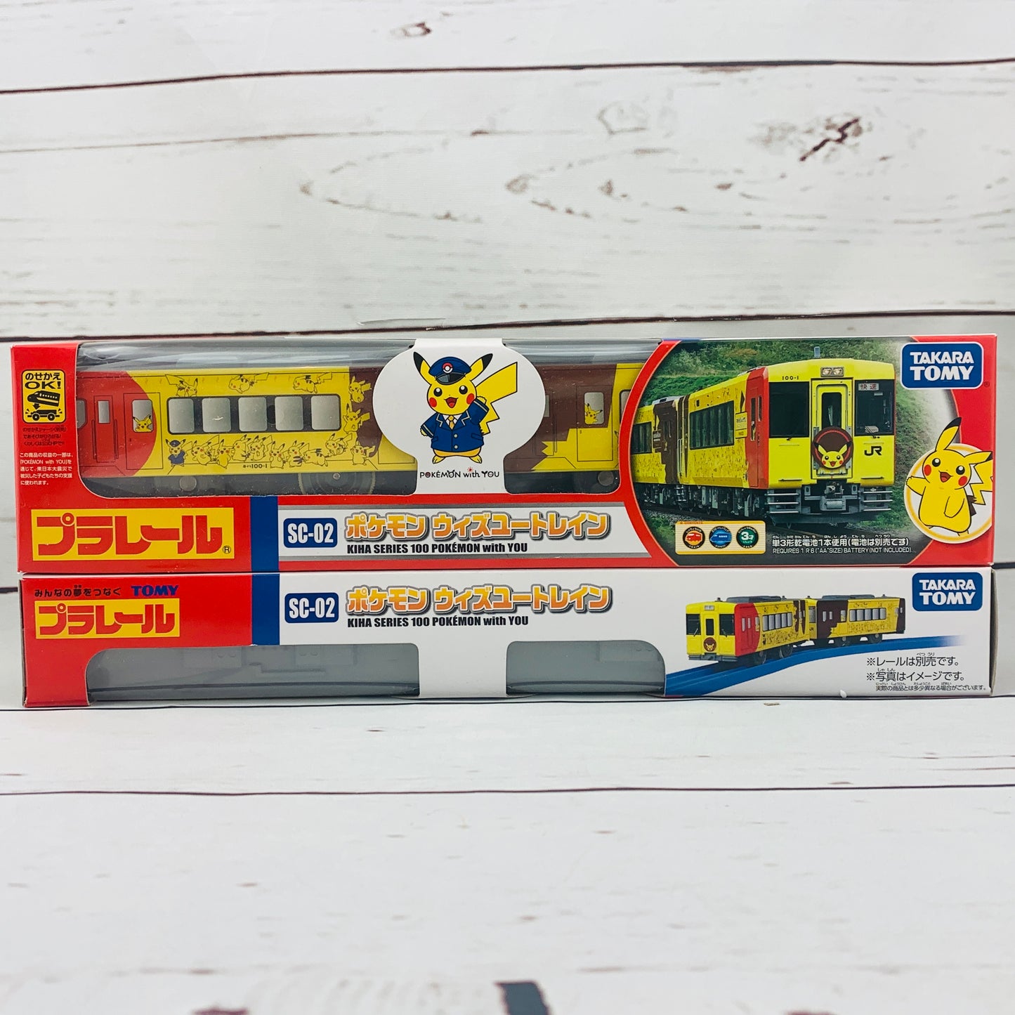 TAKARA TOMY Tomica Plarail Kiha Series 100 Pokemon with YOU SC-02