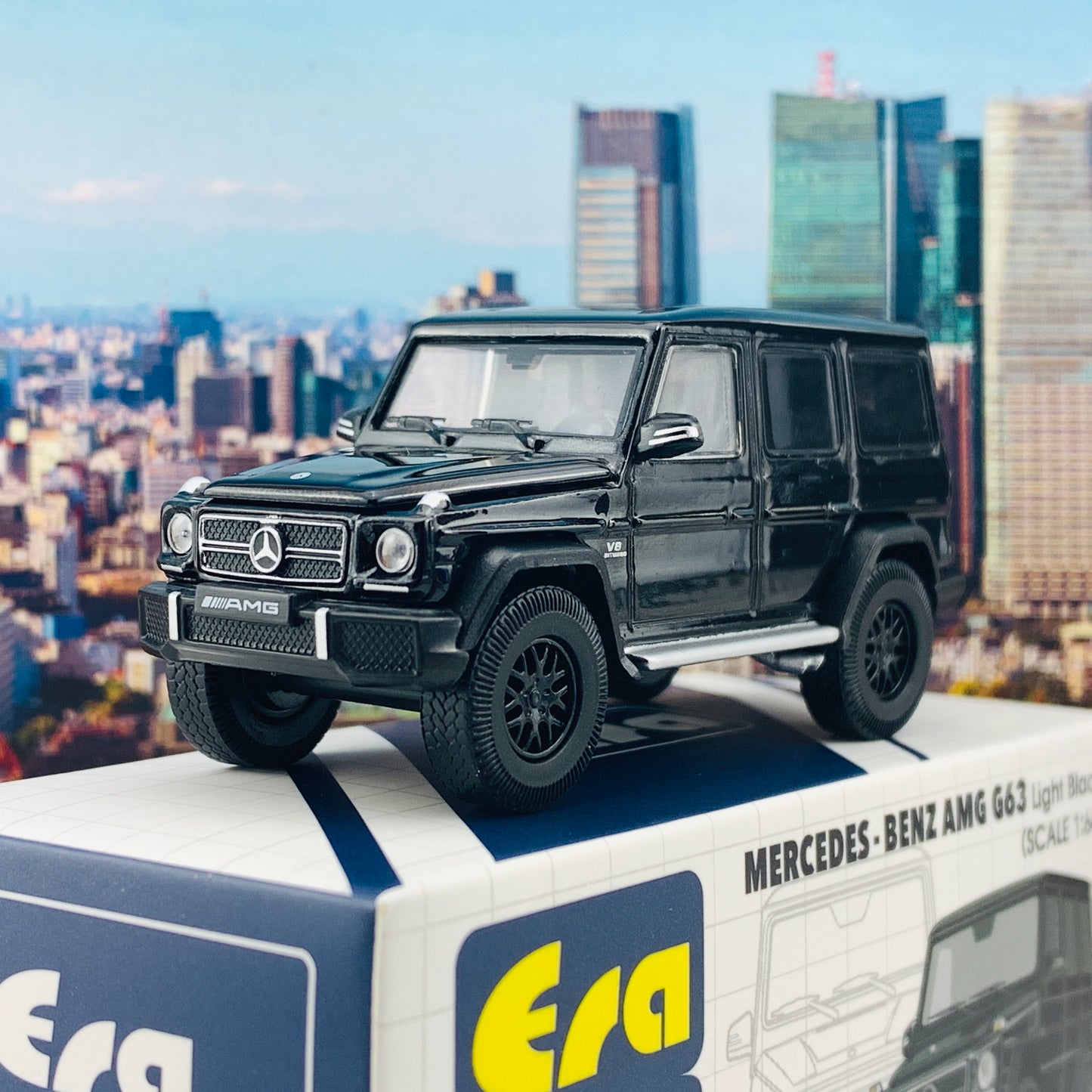 ERA CAR 25 1/64 Mercedes Benz AMG G63 1ST Special Edition Light Black MB204X4RN25