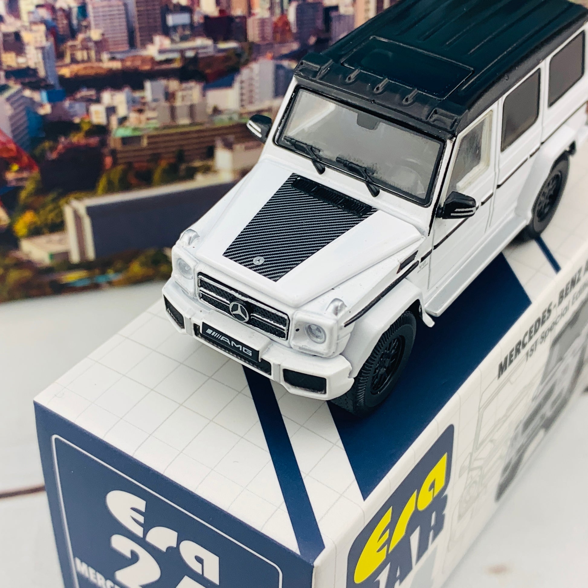 ERA CAR 24 1/64 Mercedes Benz AMG G63 1ST Special Edition White MB204X4RF24