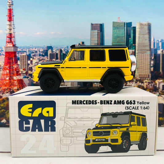ERA CAR 24 1/64 Mercedes Benz AMG G63 Yellow MB204X4RN24