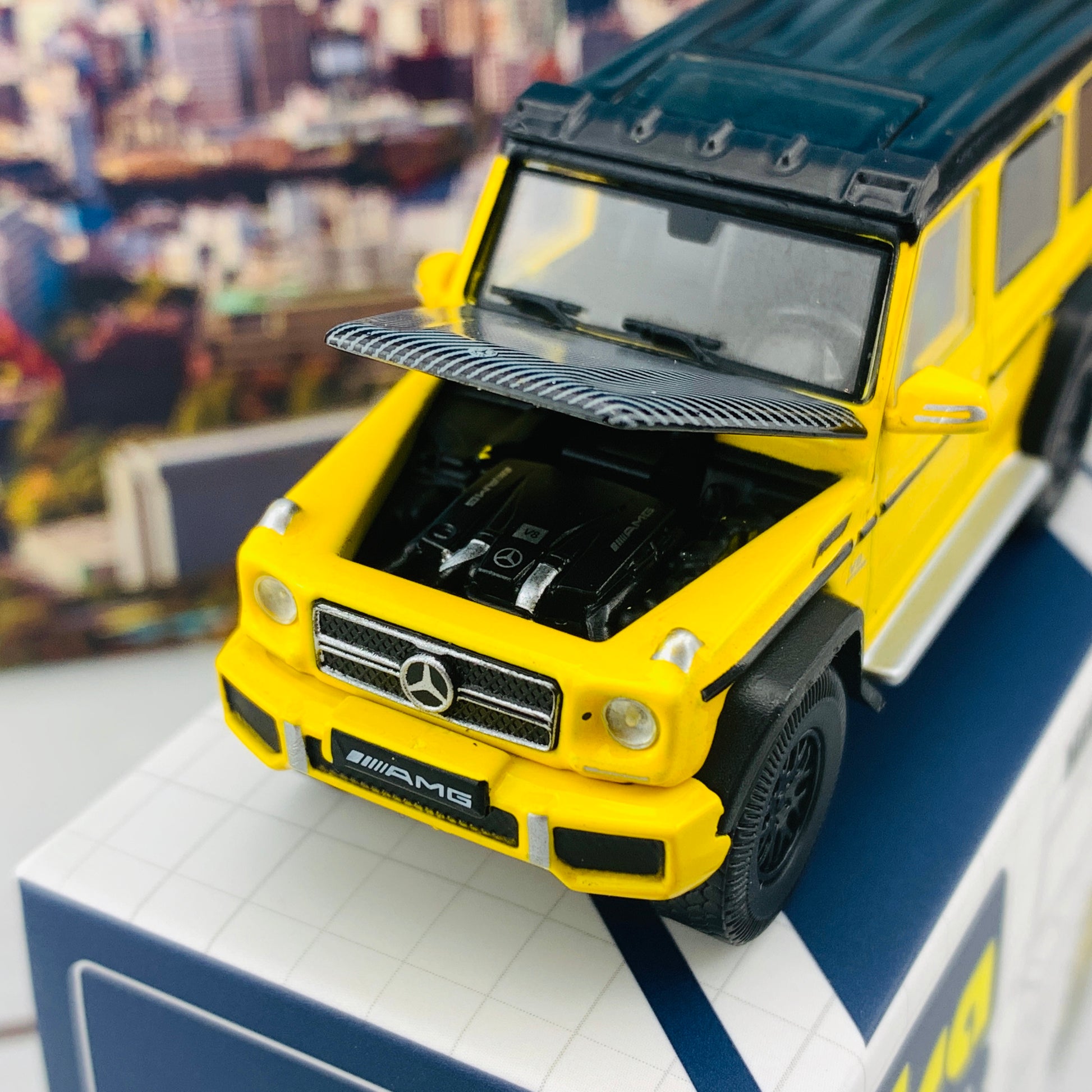 ERA CAR 24 1/64 Mercedes Benz AMG G63 Yellow MB204X4RN24