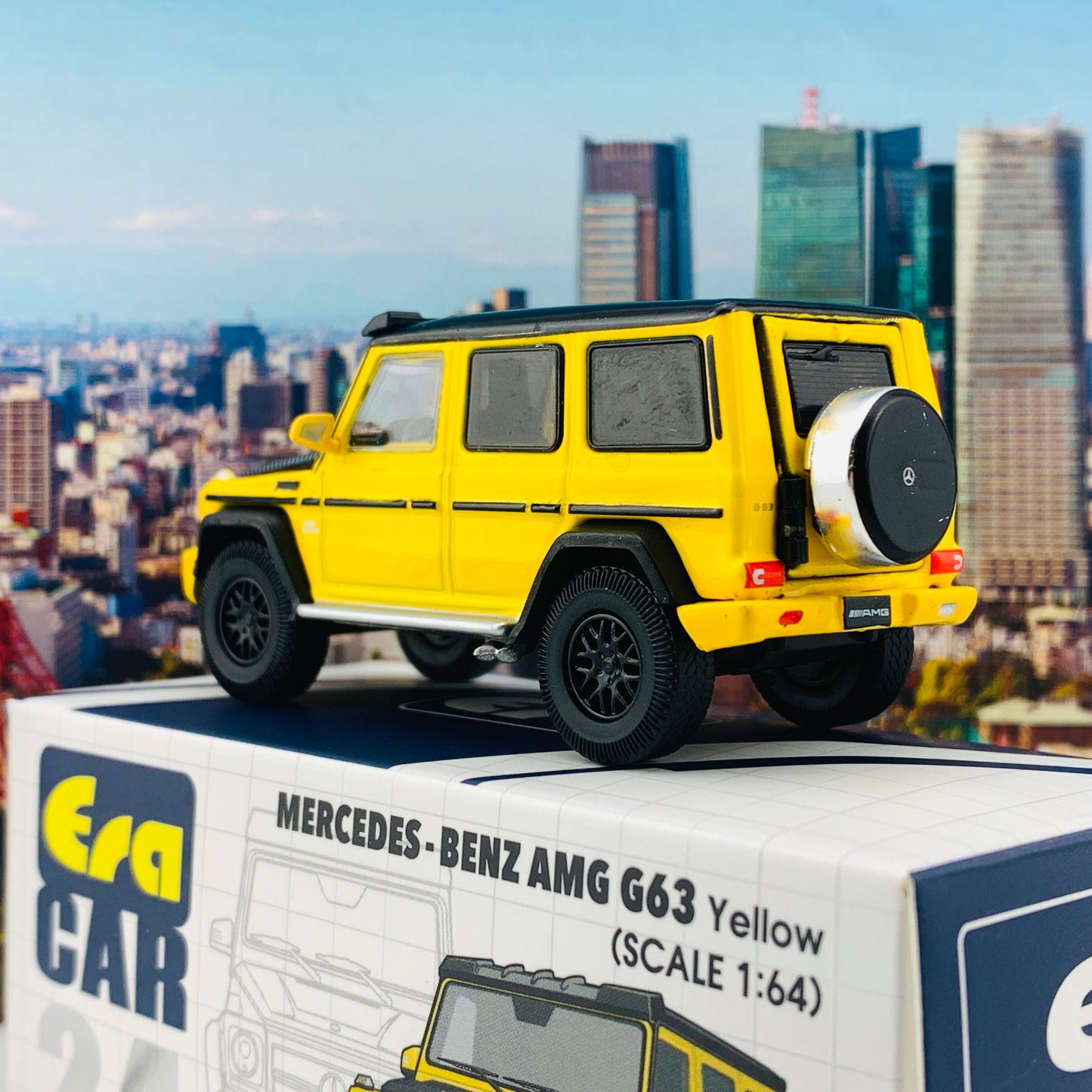 ERA CAR 24 1/64 Mercedes Benz AMG G63 Yellow MB204X4RN24