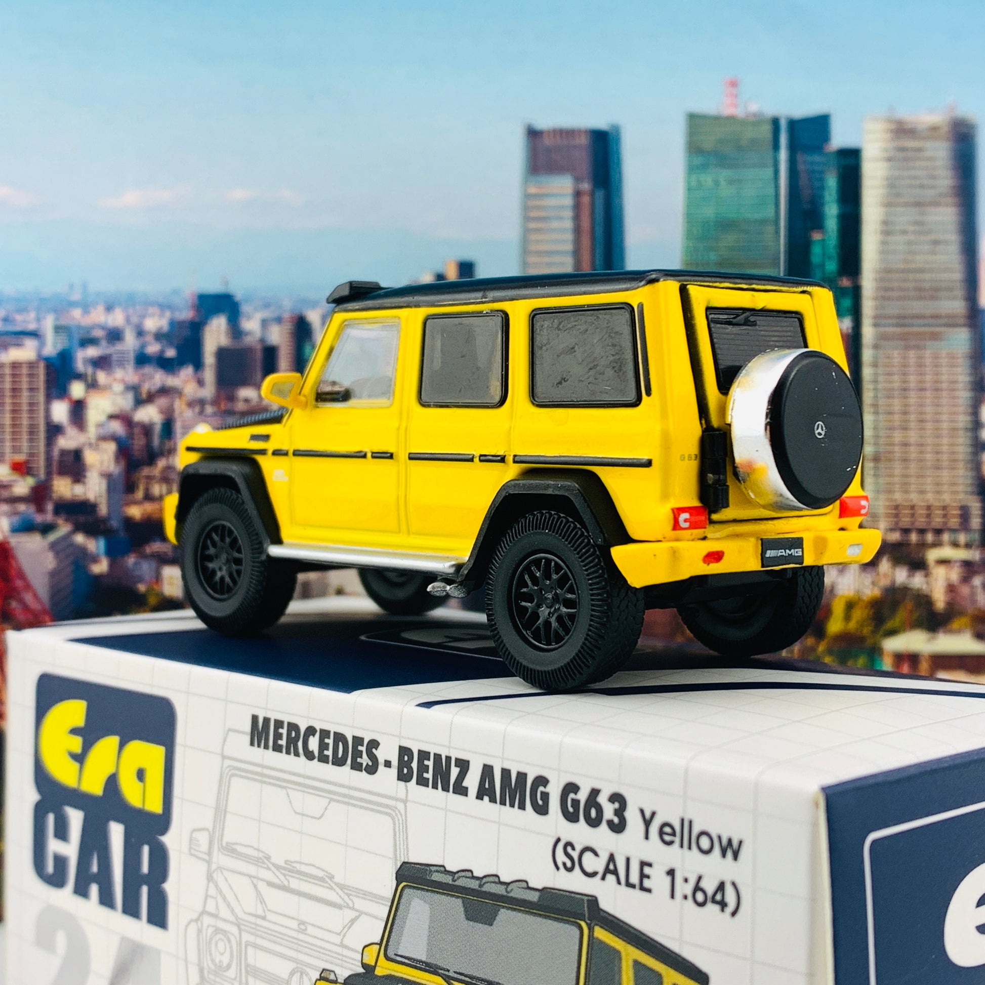 ERA CAR 24 1/64 Mercedes Benz AMG G63 Yellow MB204X4RN24