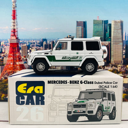 ERA CAR 26 1/64 Mercedes Benz G-Class Dubai Police Car MB204X4RN26