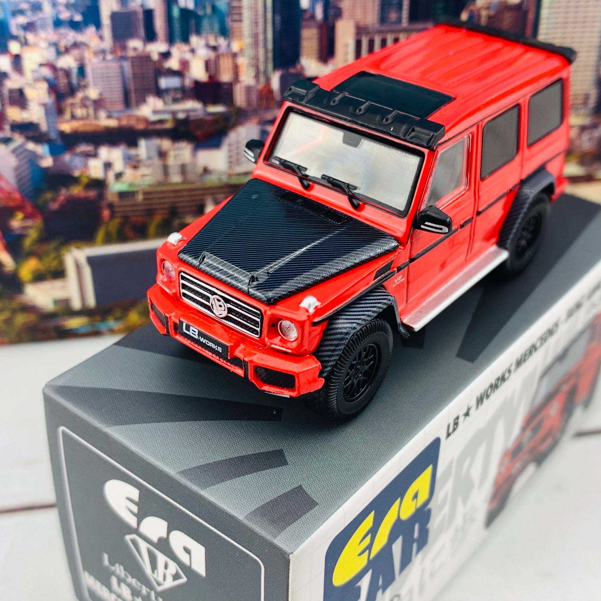 ERA CAR 1/64 LB WORKS Mercedes Benz AMG G63 Red MB204X4SP29