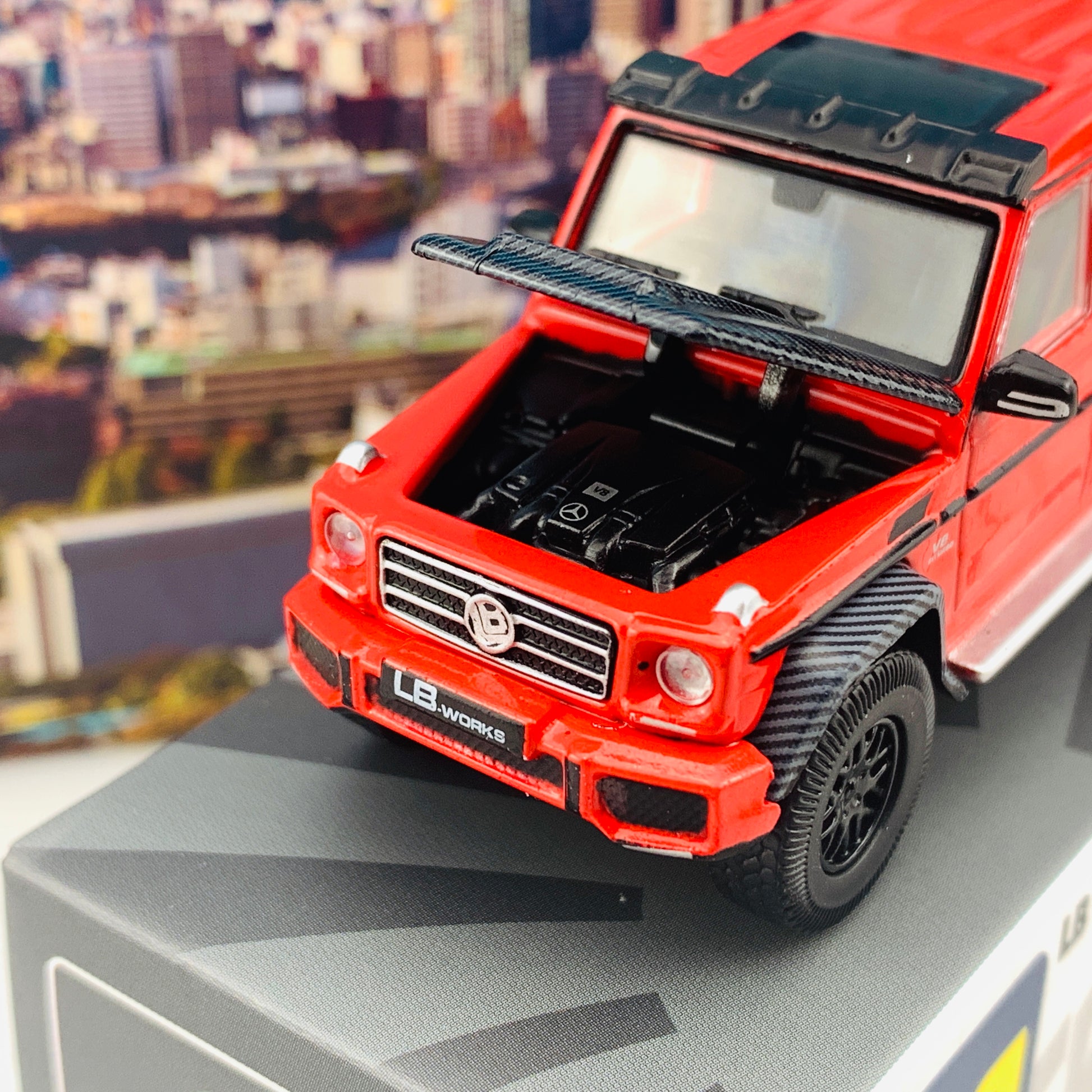 ERA CAR 1/64 LB WORKS Mercedes Benz AMG G63 Red MB204X4SP29