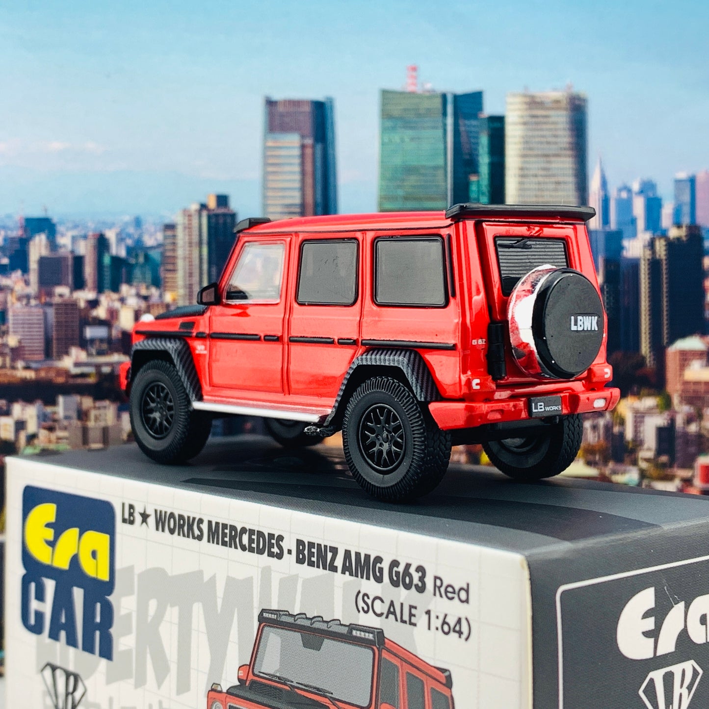 ERA CAR 1/64 LB WORKS Mercedes Benz AMG G63 Red MB204X4SP29