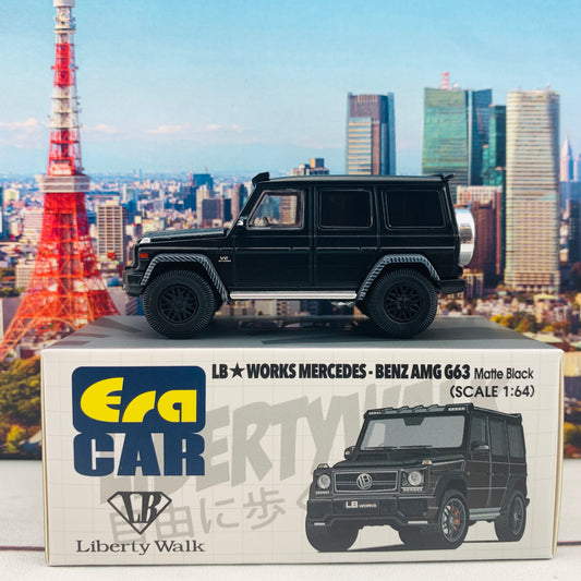 ERA CAR 1/64 LB WORKS Mercedes Benz AMG G63 Matte Black MB204X4SP28