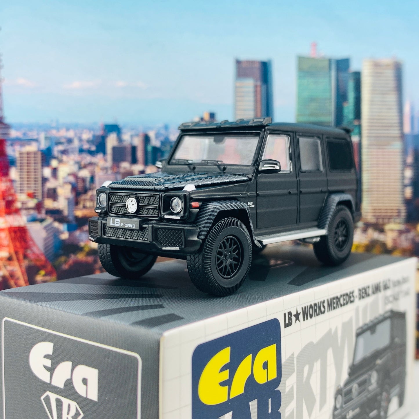 ERA CAR 1/64 LB WORKS Mercedes Benz AMG G63 Matte Black MB204X4SP28