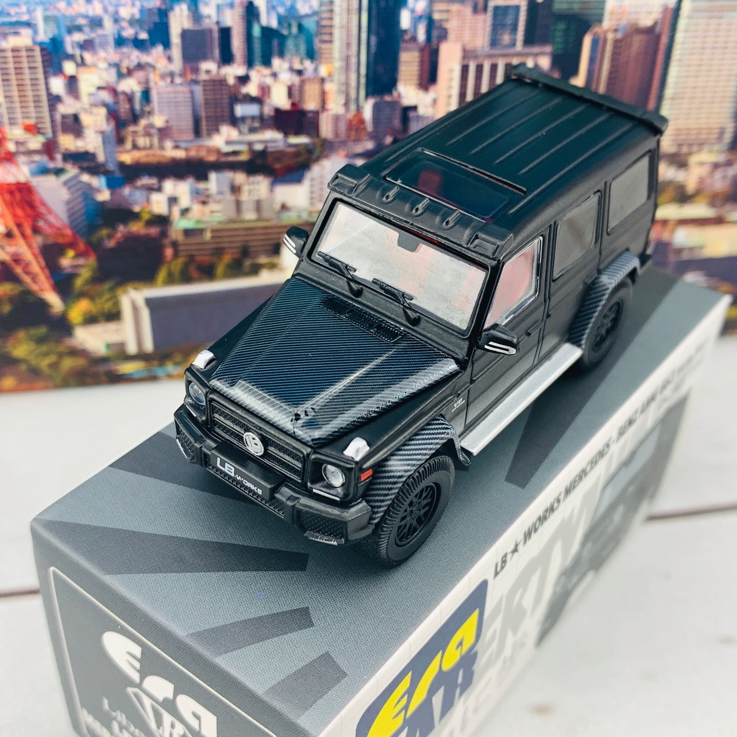 ERA CAR 1/64 LB WORKS Mercedes Benz AMG G63 Matte Black MB204X4SP28