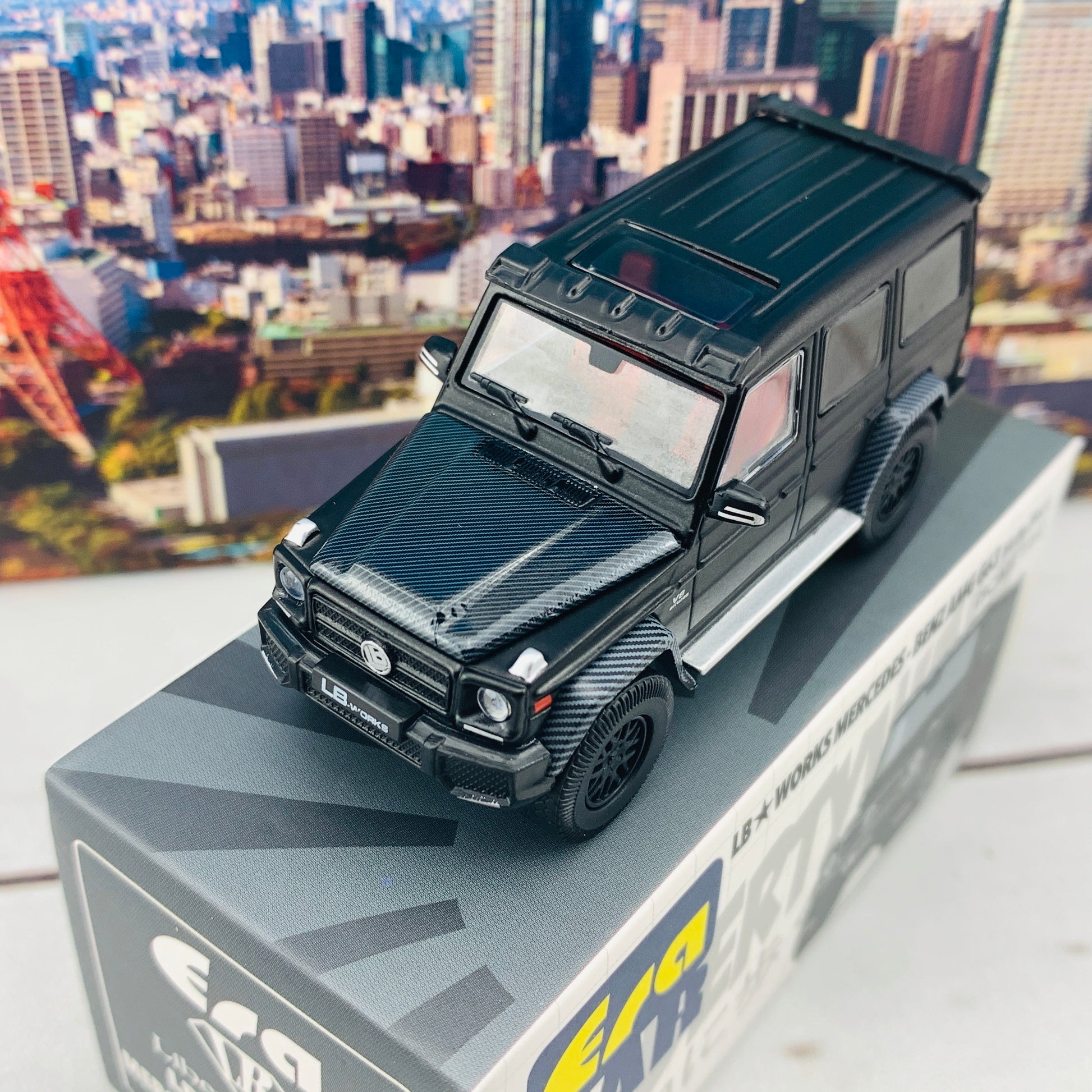 ERA CAR 1/64 LB WORKS Mercedes Benz AMG G63 Matte Black MB204X4SP28