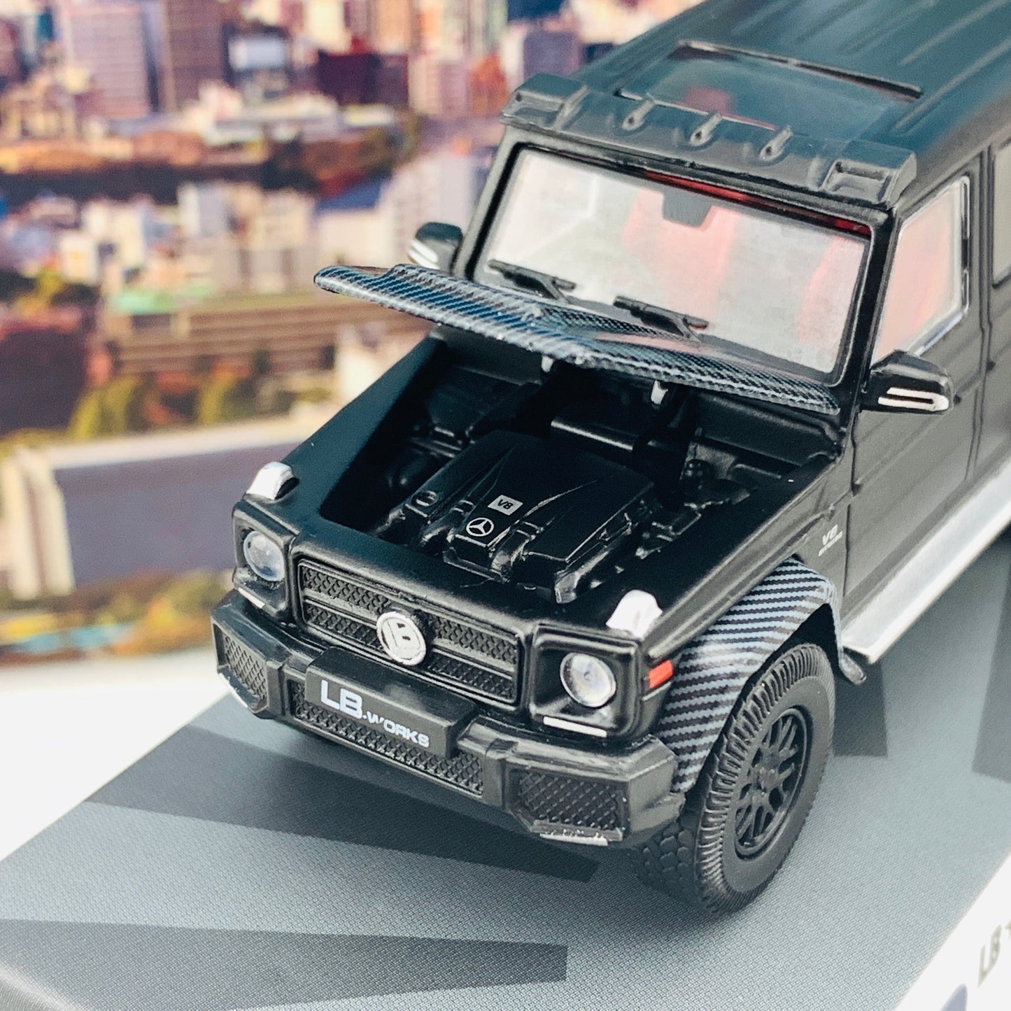 ERA CAR 1/64 LB WORKS Mercedes Benz AMG G63 Matte Black MB204X4SP28
