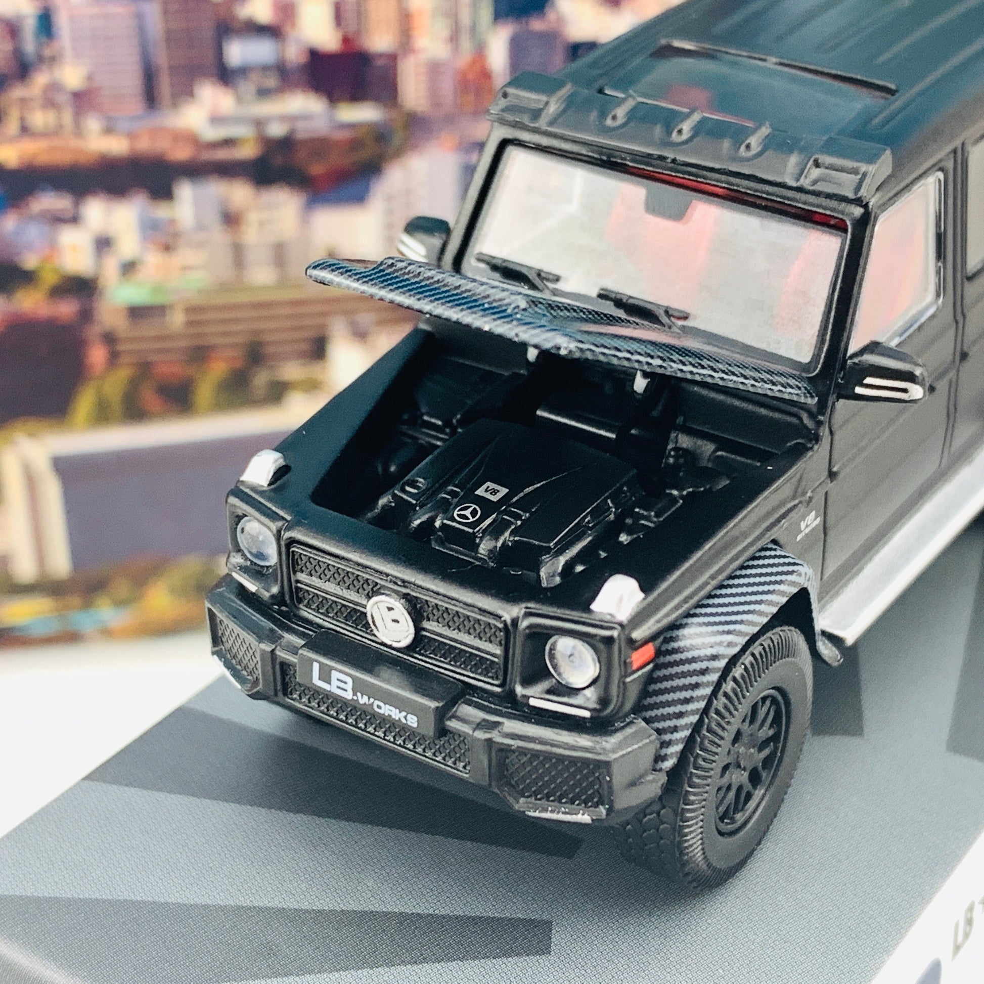ERA CAR 1/64 LB WORKS Mercedes Benz AMG G63 Matte Black MB204X4SP28