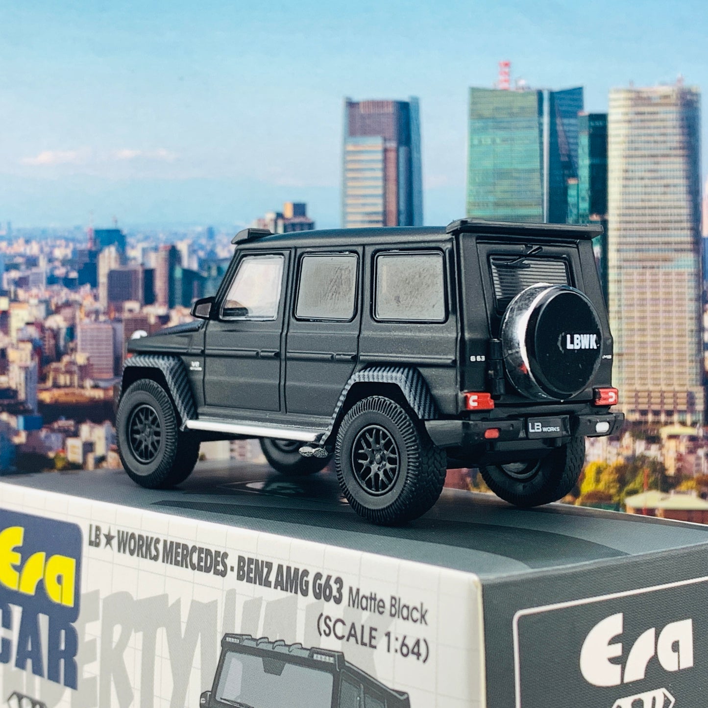 ERA CAR 1/64 LB WORKS Mercedes Benz AMG G63 Matte Black MB204X4SP28