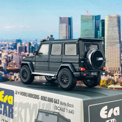 ERA CAR 1/64 LB WORKS Mercedes Benz AMG G63 Matte Black MB204X4SP28