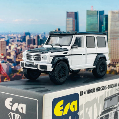 ERA CAR 1/64 LB WORKS Mercedes Benz AMG G63 White MB204X4SP27