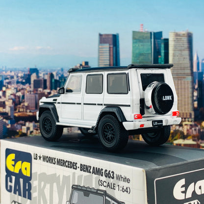 ERA CAR 1/64 LB WORKS Mercedes Benz AMG G63 White MB204X4SP27