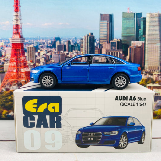 ERA CAR 1/64 Audi A6 Blue AU19A6RN09