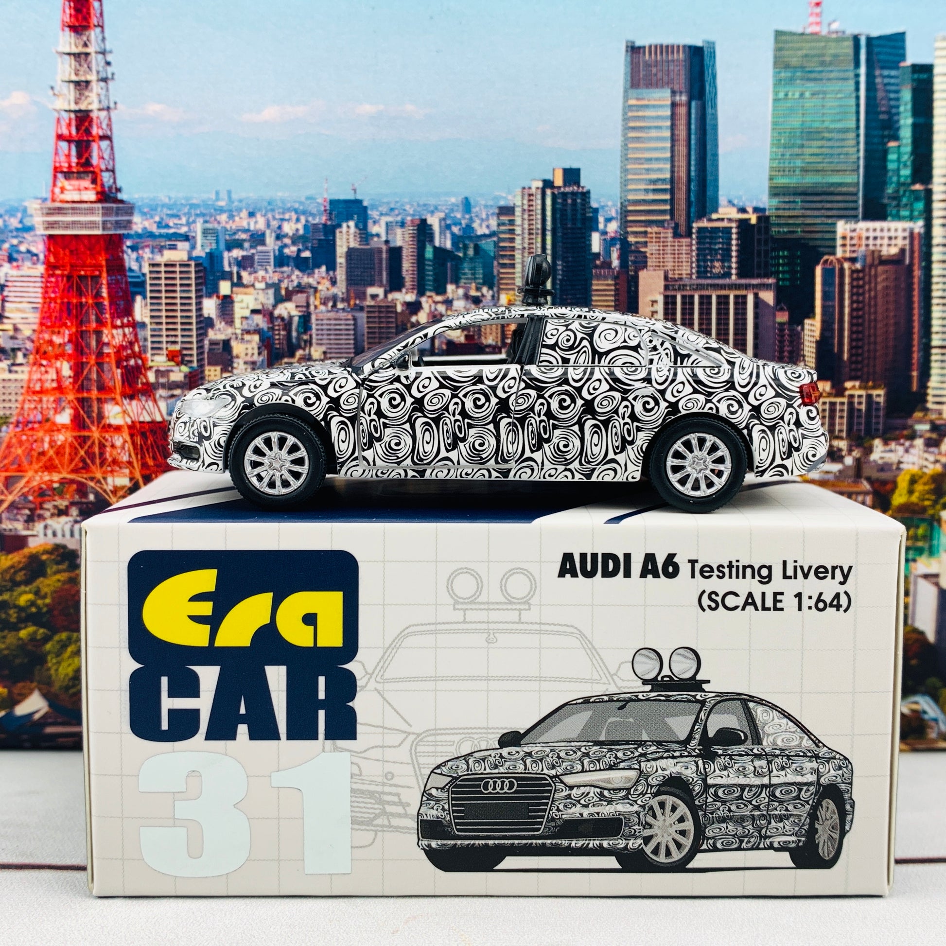 ERA CAR 1/64 Audi A6 Testing Livery AU20A6RF31