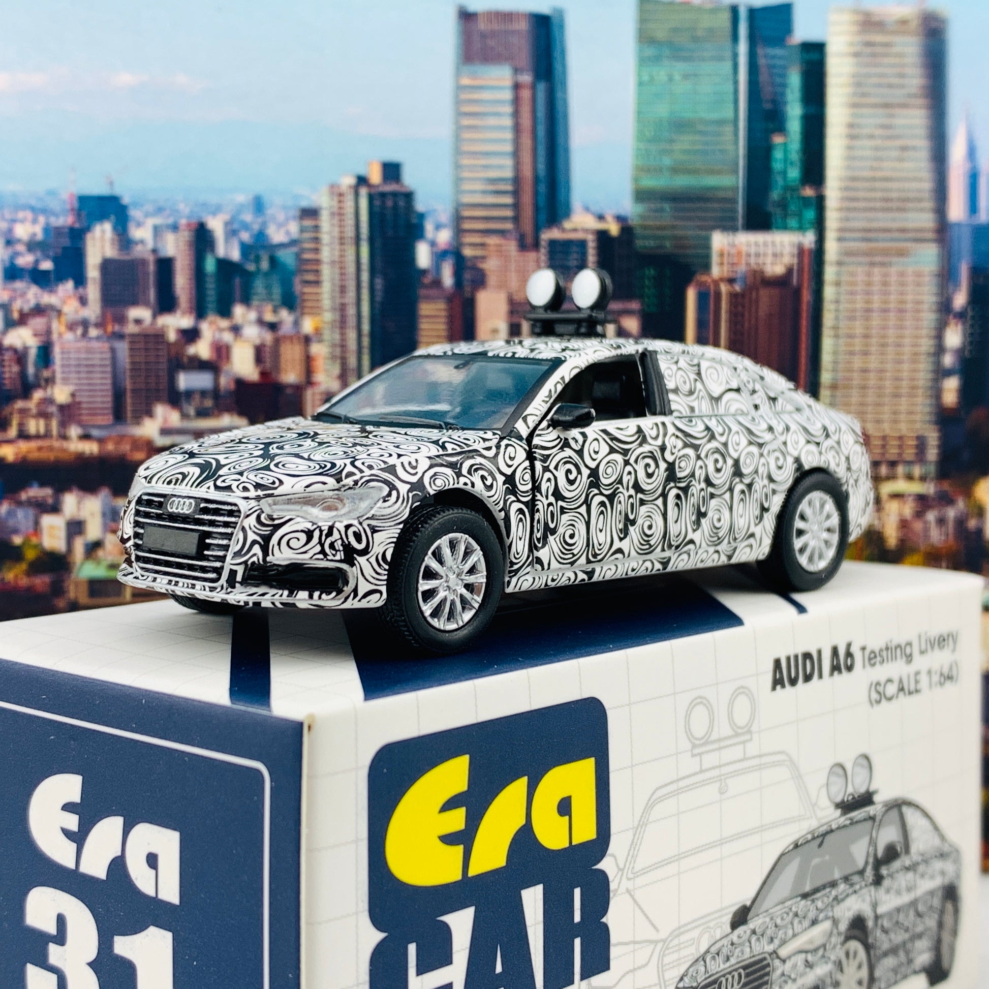 ERA CAR 1/64 Audi A6 Testing Livery AU20A6RF31