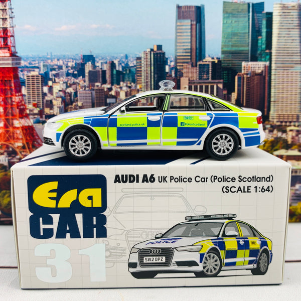 ERA CAR 1/64 Audi A6 UK Police Car (Police Scotland) AU20A6RN31