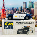 ERA CAR 1/64 Audi A6 Taiwan Police Car No.28 1ST Special Edition AU19A6RF08