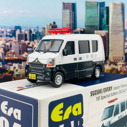 ERA CAR 1/64 Suzuki Every Japan Police Car 1ST Special Edition 180804RF