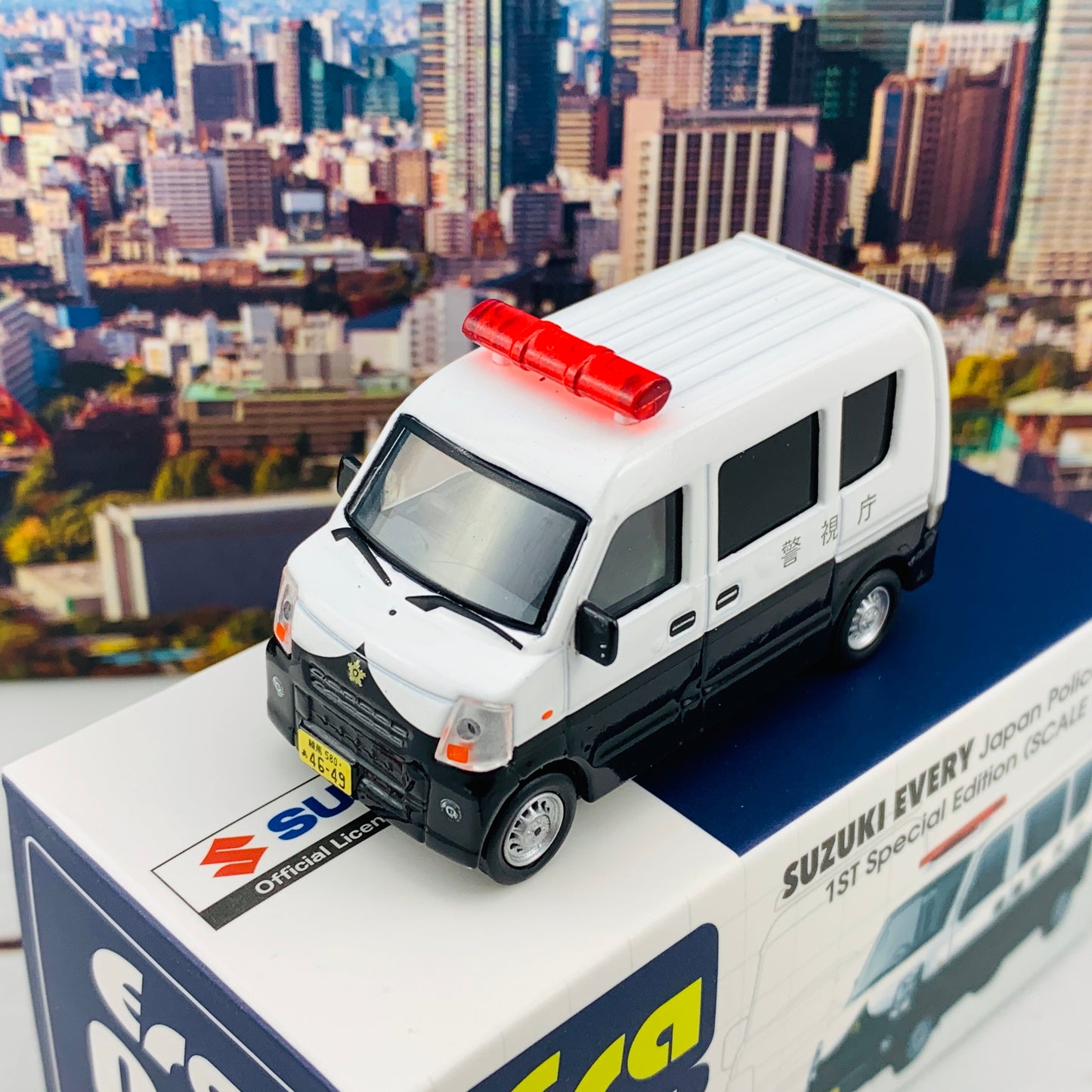 ERA CAR 1/64 Suzuki Every Japan Police Car 1ST Special Edition 180804RF