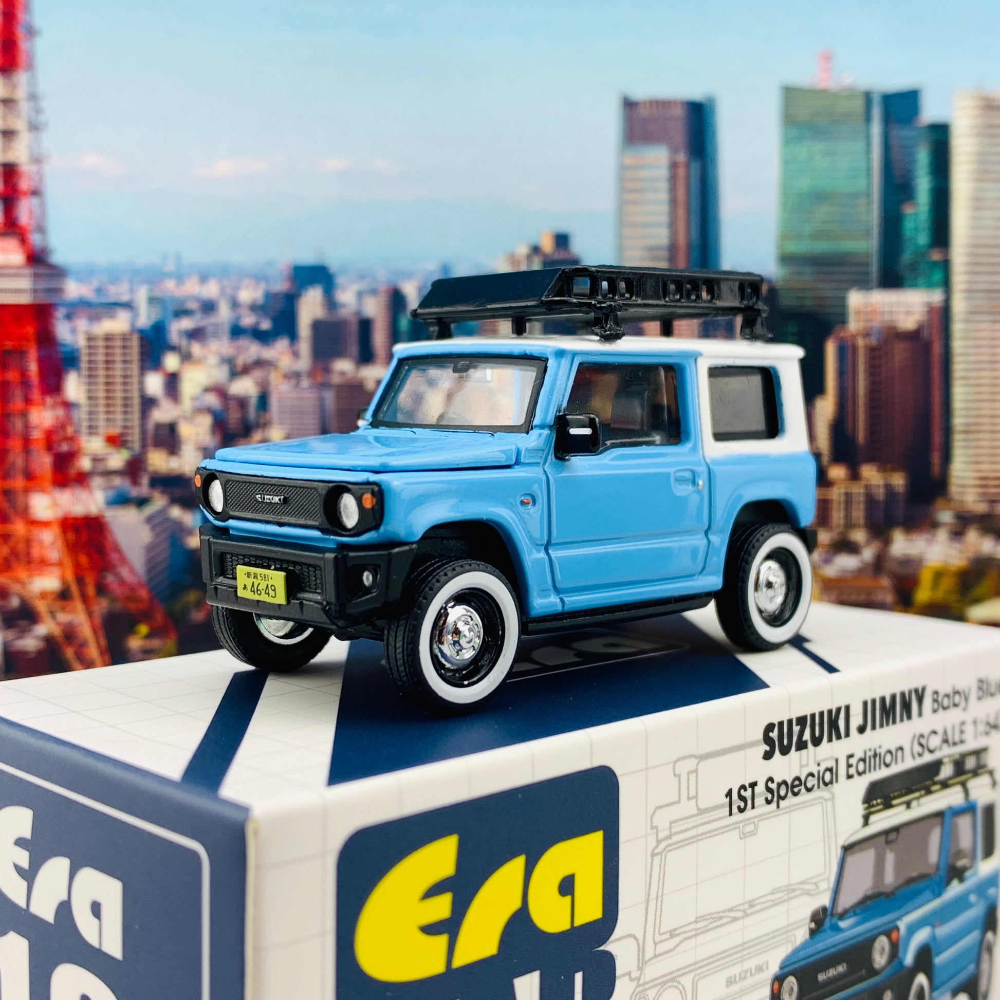 ERA CAR 12 Suzuki Jimny Baby Blue 1ST Special Edition (1/64) SU19JSRF12