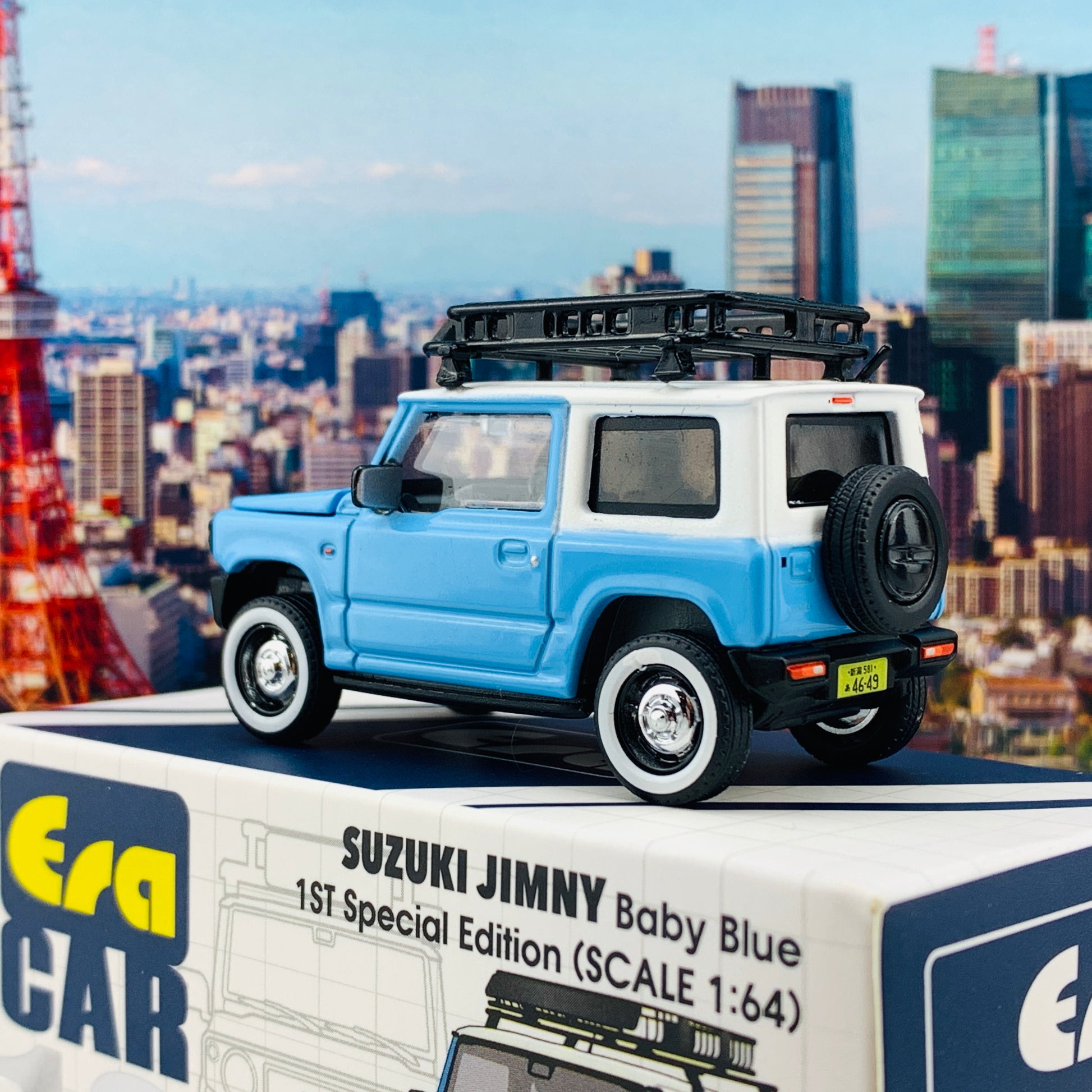 ERA CAR 12 Suzuki Jimny Baby Blue 1ST Special Edition (1/64) SU19JSRF12