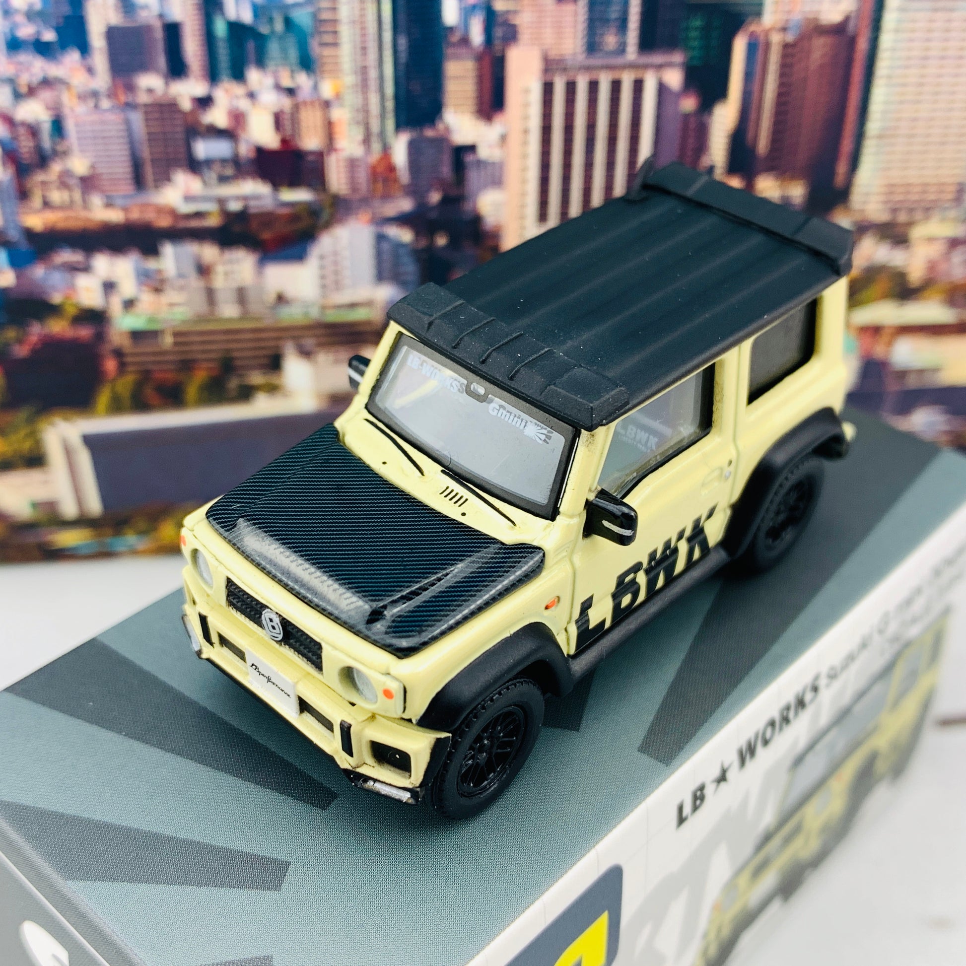 ERA CAR LB WORKS Suzuki G mini Khaki (1/64) SU19JSSP20