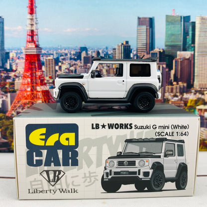 ERA CAR LB WORKS Suzuki G mini White (1/64) SU19JSSP06