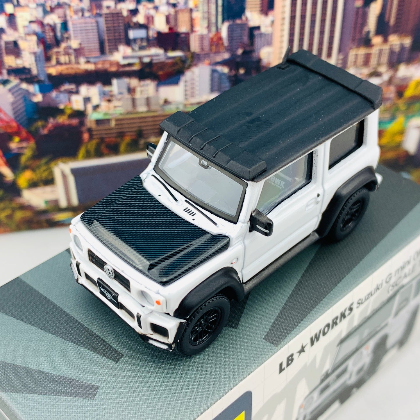 ERA CAR LB WORKS Suzuki G mini White (1/64) SU19JSSP06