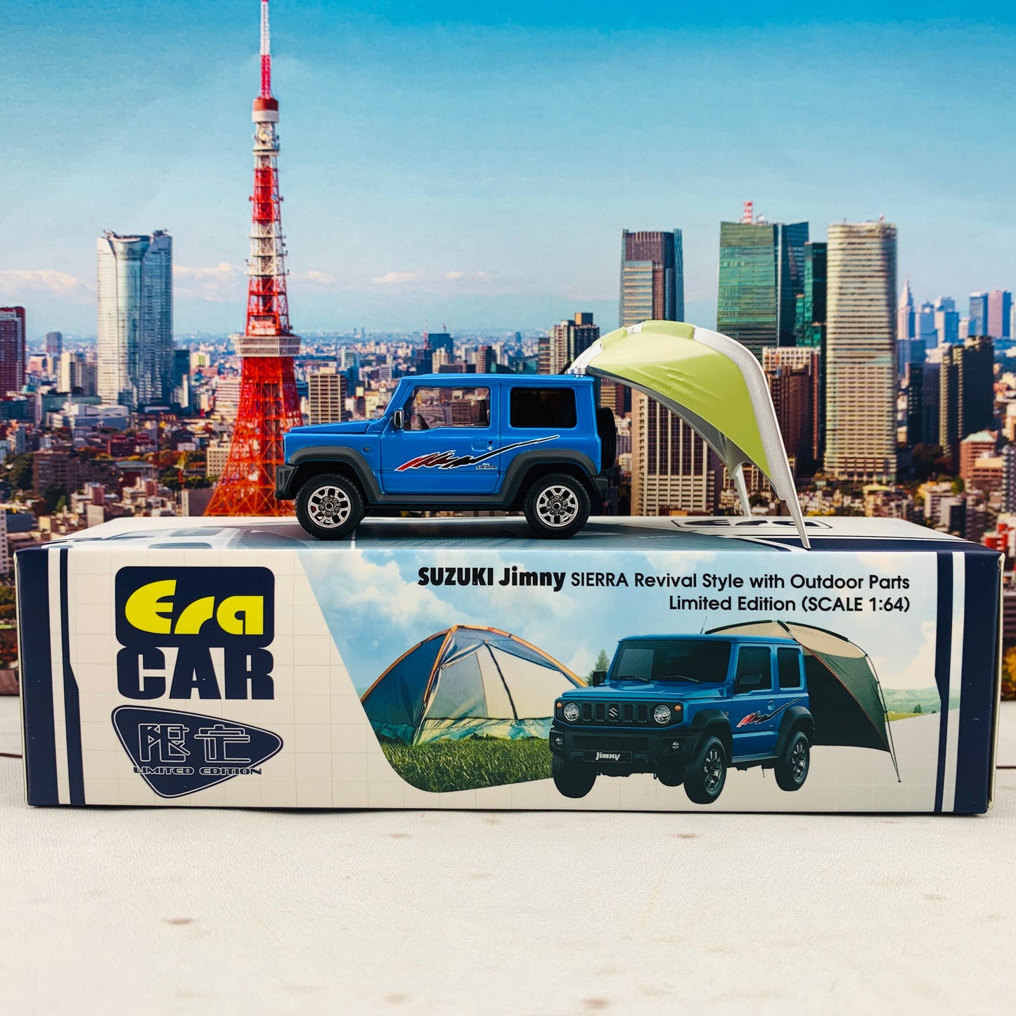 ERA CAR Suzuki Sierra Revival Style with Outdoor Parts Limited Edition (1/64) SU19JSSP04