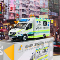 Tiny 微影 38 Mercedes Benz Sprinter Ambulance Hong Kong St. John (SJ70) ATC64431