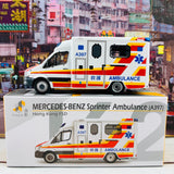 Tiny 微影 162 Mercedes-Benz Sprinter HKFSD Ambulance (A397) 平治救護車 ATC64619