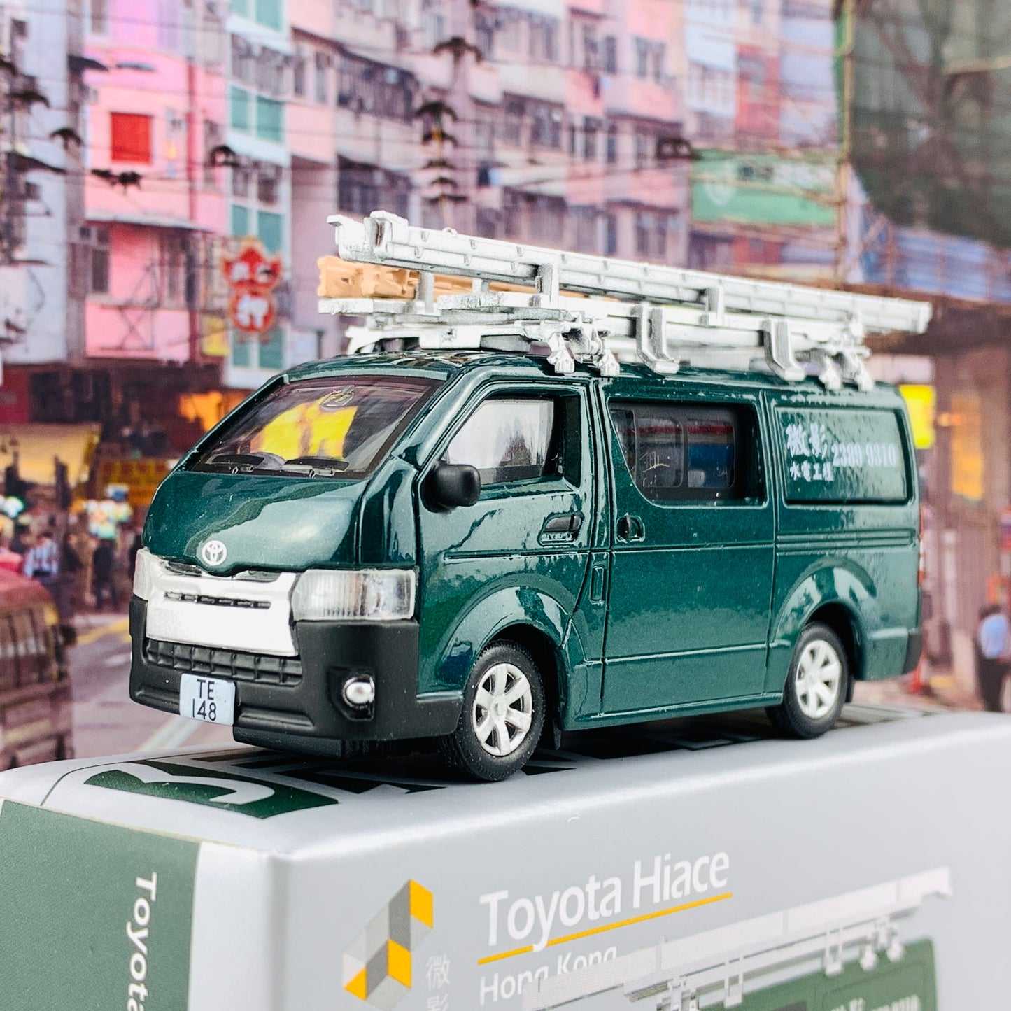 Tiny 微影 Toyota Hiace Show Special Edition 豐田 Hiace  暗綠色 展會限定 ATC64420
