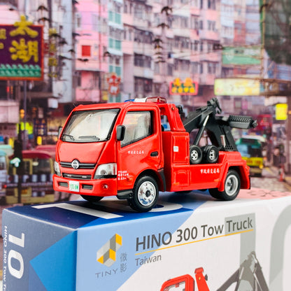 Tiny 微影 10 HINO 300 Tow Truck (Taiwan) ATC64574