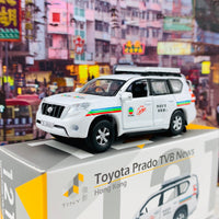 Tiny 微影 121 Toyota Prado TVB News  豐田PradoTVB 新聞吉普車 ATC64224