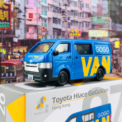 Tiny 微影 07 Toyota Hiace GoGoVan (Black Wheel 黑轆) ATC64364