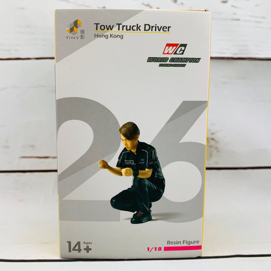 Tiny 1/18 Figure 26 Tow Truck Driver (World Champion Towing Service Hong Kong) ATRF18032