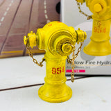 Tiny 微影 1/18 Yellow Fire Hydrant ATA18018