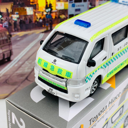 Tiny 微影 21 Toyota Hiace Hong Kong St. John (PF2007) ATC64473