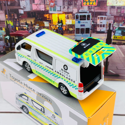 Tiny 微影 21 Toyota Hiace Hong Kong St. John (PF2007) ATC64473