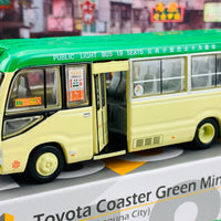 Tiny 微影 180 Toyota Coaster Green Minibus 19 Seats (69A Hong Kong Laguna City 麗港城) ATC64595