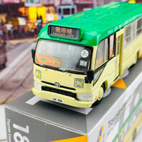 Tiny 微影 180 Toyota Coaster Green Minibus 19 Seats (69A Hong Kong Laguna City 麗港城) ATC64595