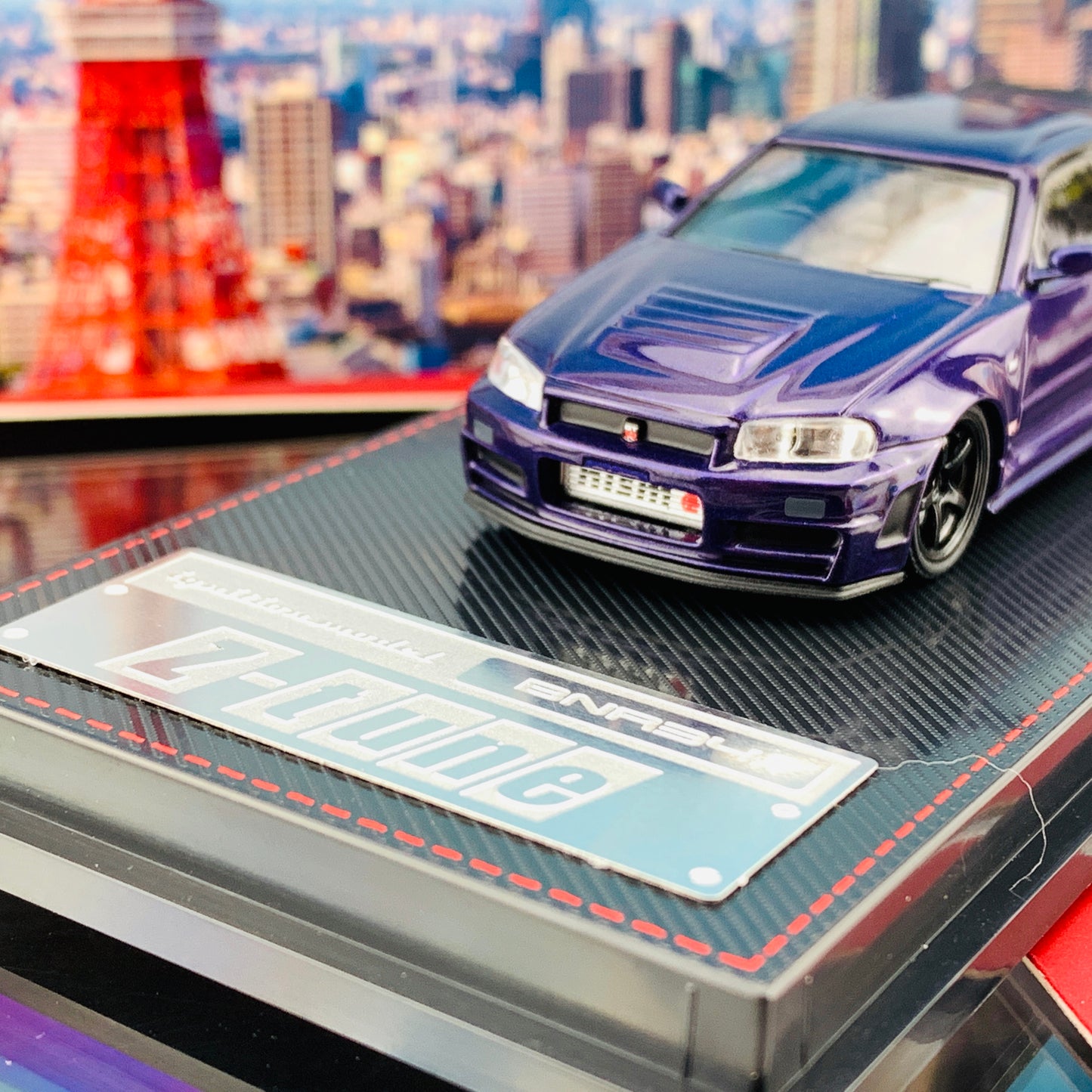 Ignition Model 1/64 Nismo R34 GT-R Z-tune Purple Metallic IG2127