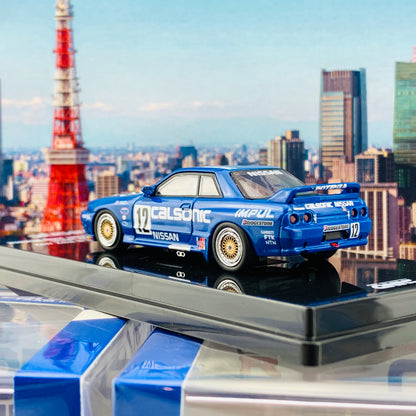 INNO64 NISSAN SKYLINE GTR R32 #12 CALSONIC JTC 1990 IN64-R32-CA12