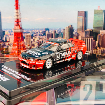 INNO64 1/64 NISSAN SKYLINE GTR R32 #2 "TAISAN KLEPPER"  JTC 1991 IN64-R32-TS91 
